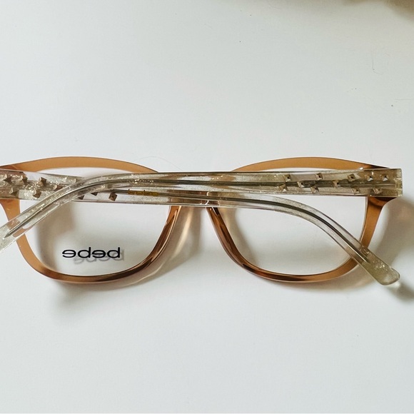 New BeBe woman’s Petite Eyeglass Frame BB5066 Topaz Petite Fit - Picture 2 of 6